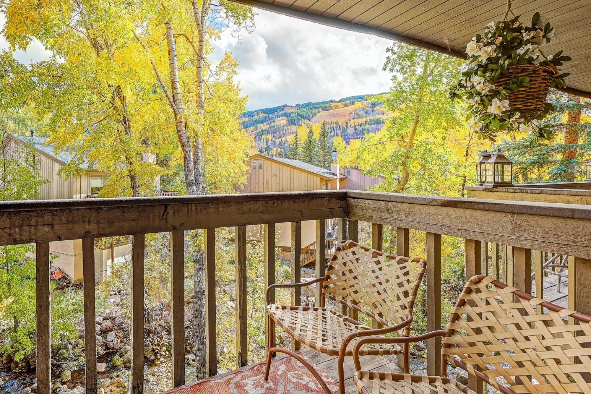 Vila Peaceful Creek View From The Deck! Walk To Shuttle Vail Exteriér fotografie